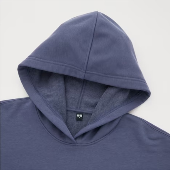 New as Sweat Hoodie Long Sleeve Dress with pockets 🤍 Uniqlo - Picture 8 of 11